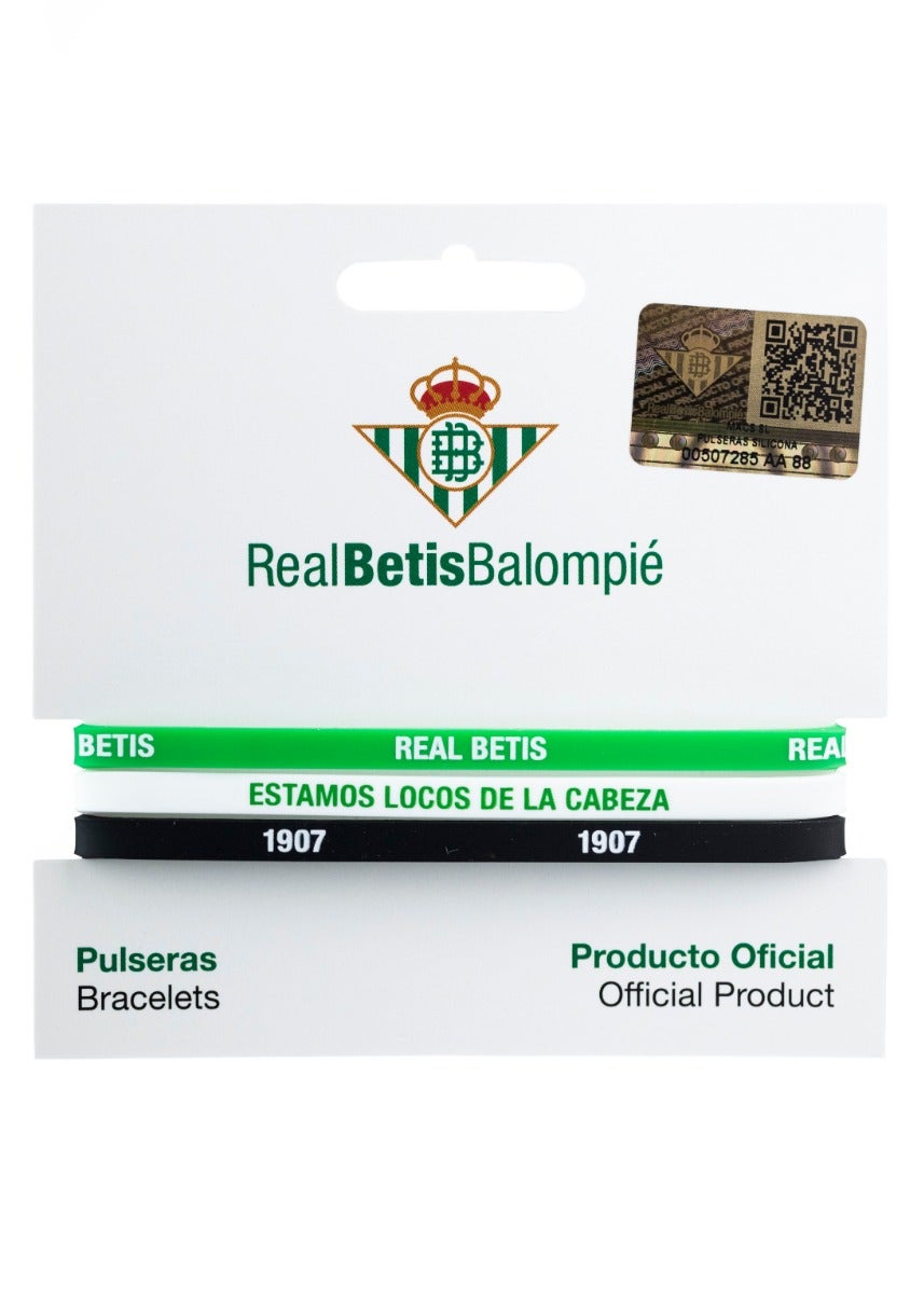 Pulsera Real Betis Balompié Classic Tricolor Estándar