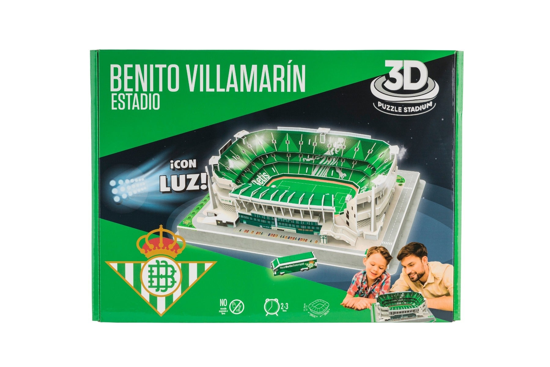 Puzzle 3D Estadio Benito Villamarín