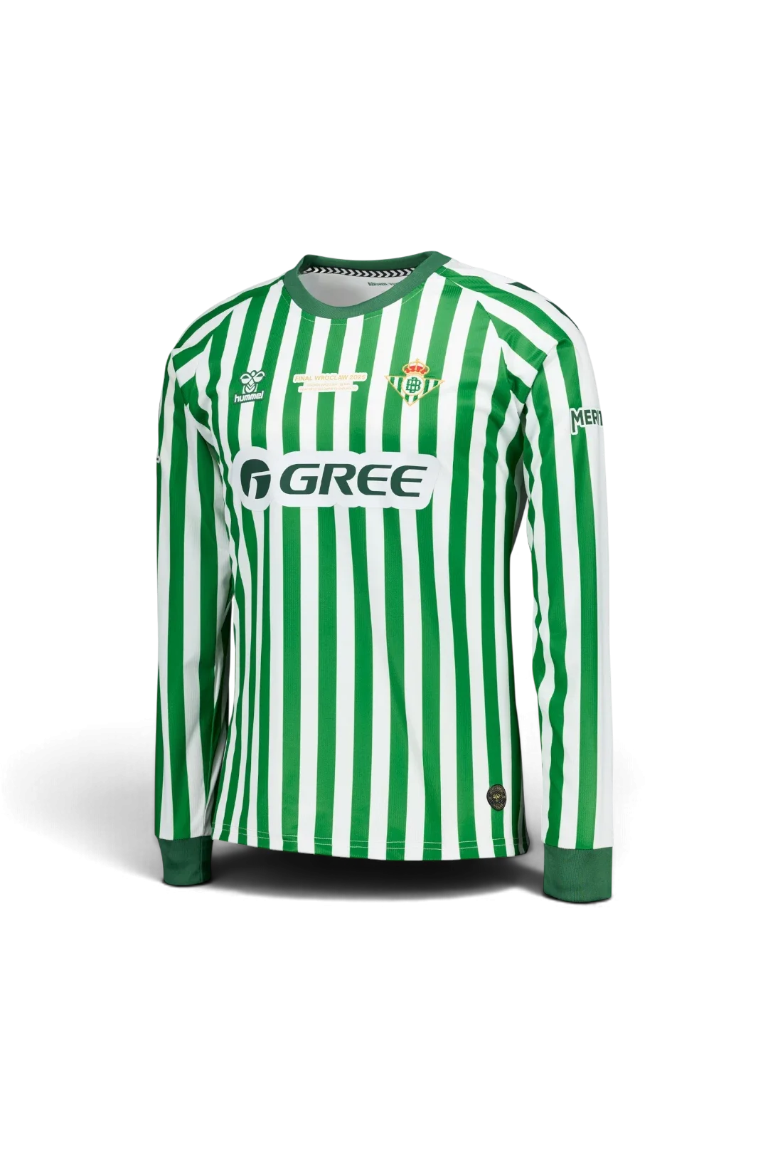 Camiseta Real Betis Manga Larga Final Uefa Conference League