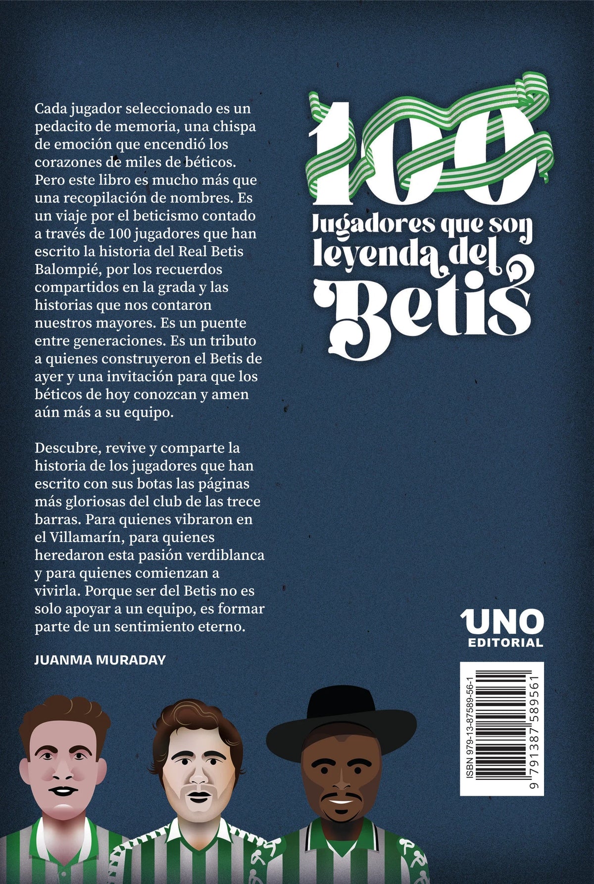 Libro "100 jugadores que son leyenda del Betis"