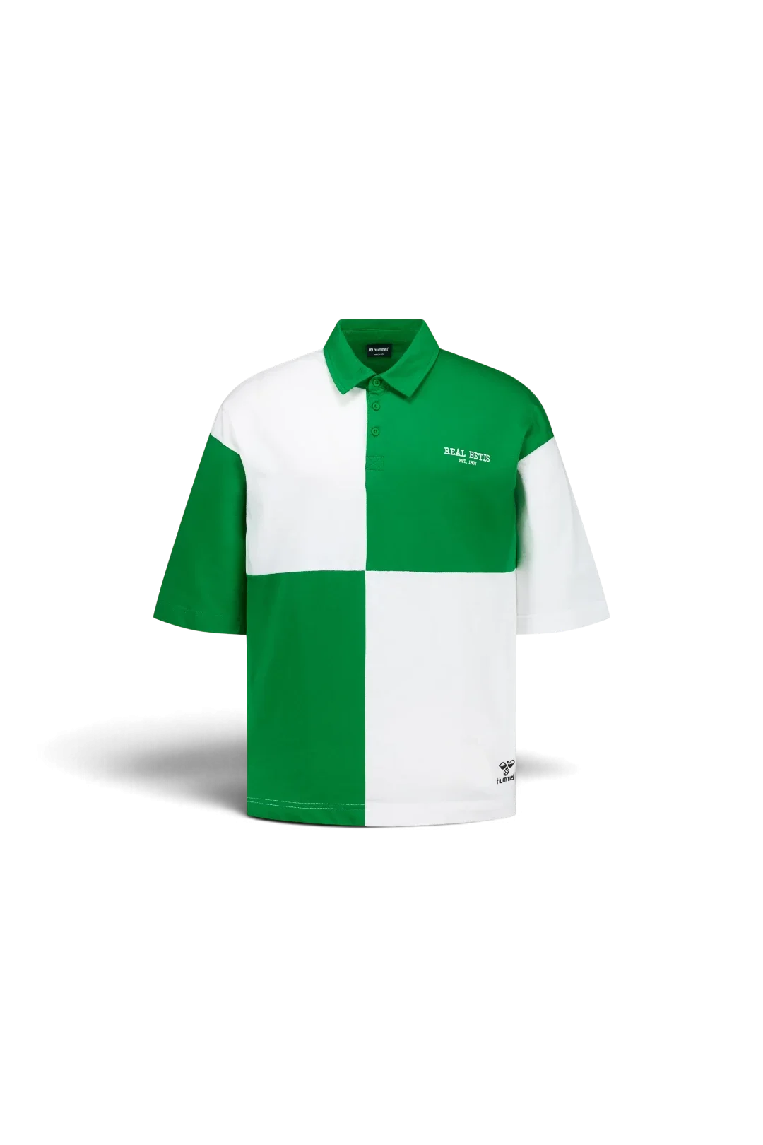 Polo Real Betis Rugby Hombre Verde/Blanco