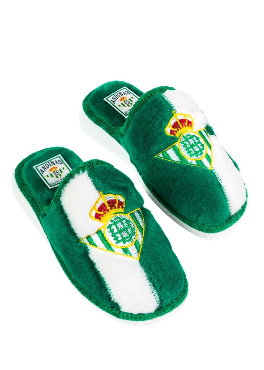 Zapatillas de Casa Rayas Real Betis Adulto