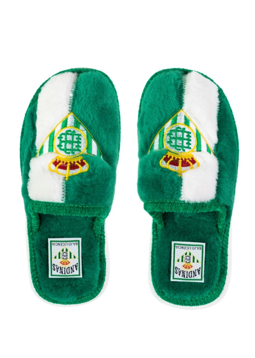Zapatillas de Casa Rayas Real Betis Adulto